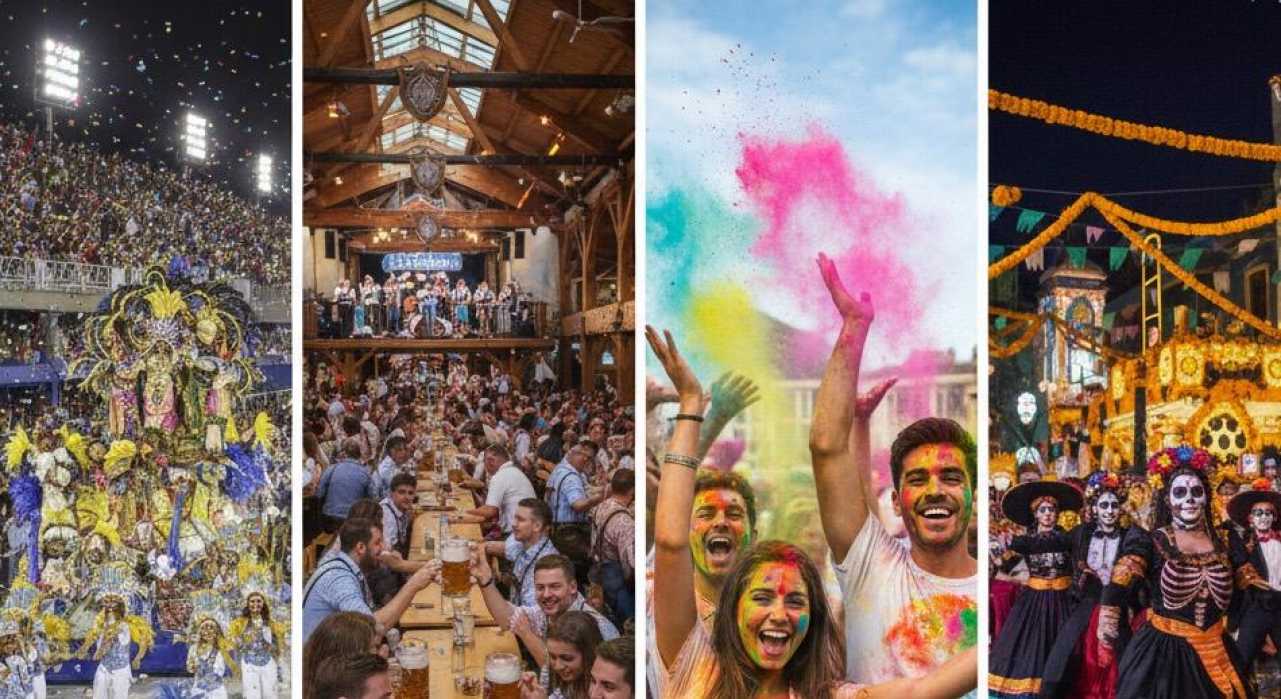 Turismo de fiesta: viajar para vivir las celebraciones más increíbles del mundo