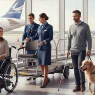 Viajar sin barreras: aerolíneas que facilitan la vida a pasajeros con discapacidad