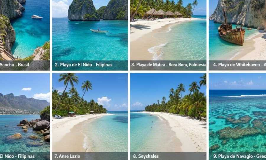Top 10 de playas paradisíacas accesibles: sol, arena y relax