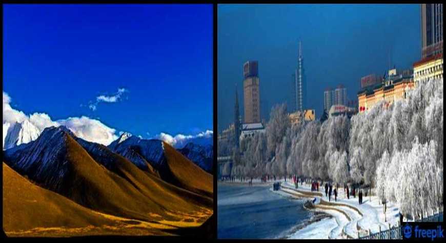 La montaña más fría de China, nueva atracción turística