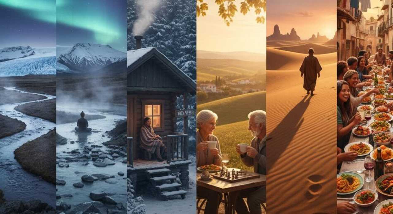 Cinco tipos de destinos anti-burnout