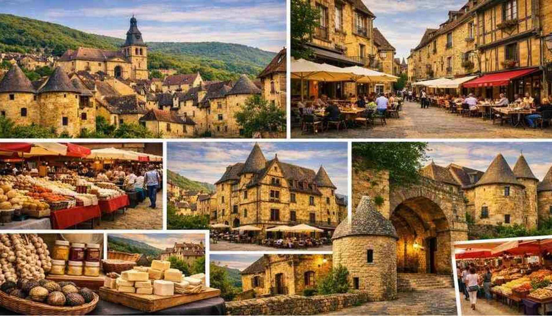 Sarlat la Canéda , una joya del Périgord Negro