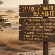 Safari: ¿cuánto cuesta realmente?