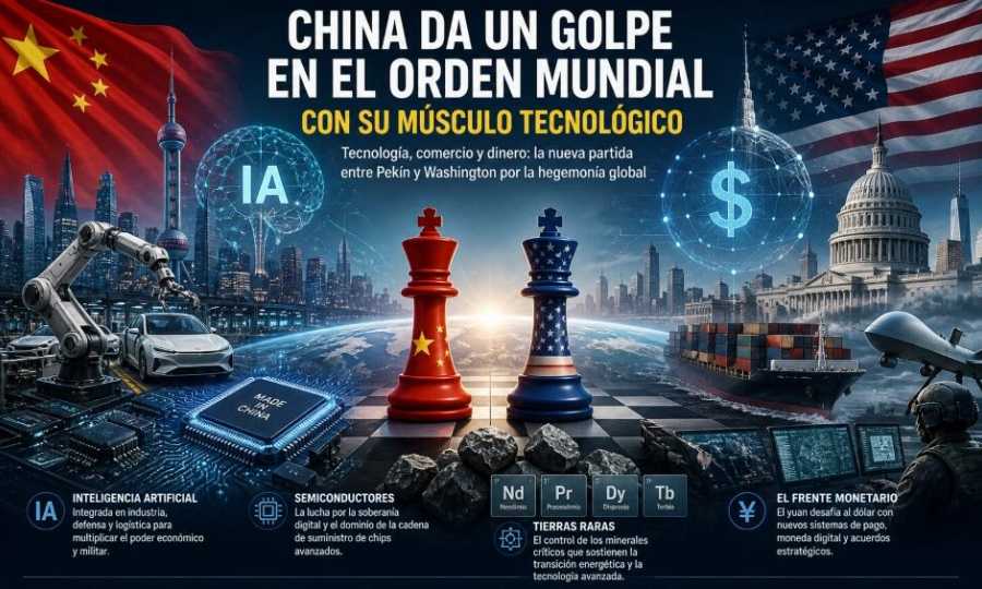 China da un golpe mas en el orden mundial