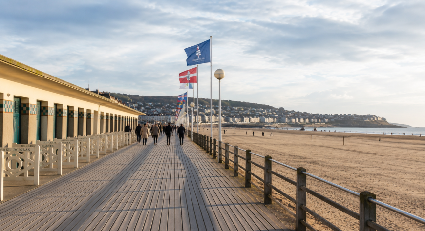 Deauville, una ciudad donde el mar y la elegancia se encuentran