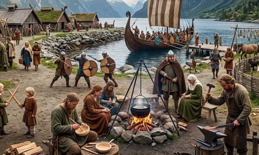 Turismo de inmersión en la Edad Media: vivir la época vikinga