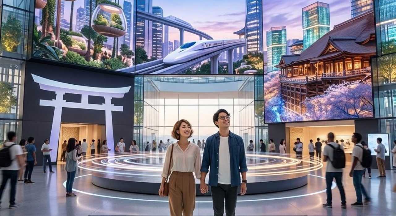 El turismo en Japón a través de las exposiciones: cuando un país se convierte en experiencia del futuro