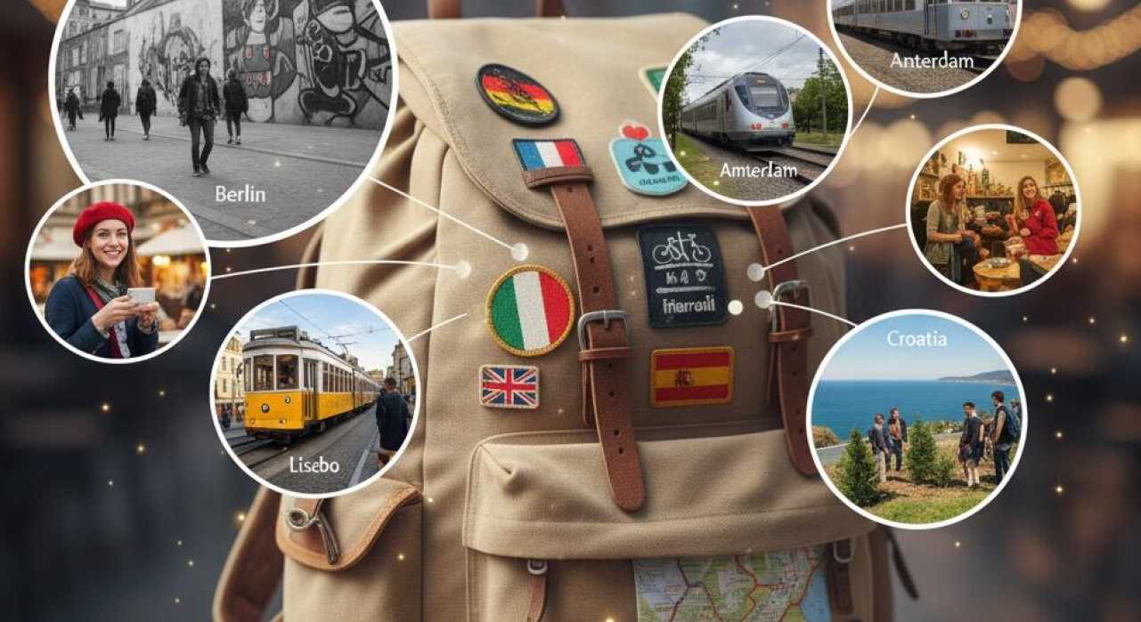 Jóvenes y viajes: Europa a través de una mochila
