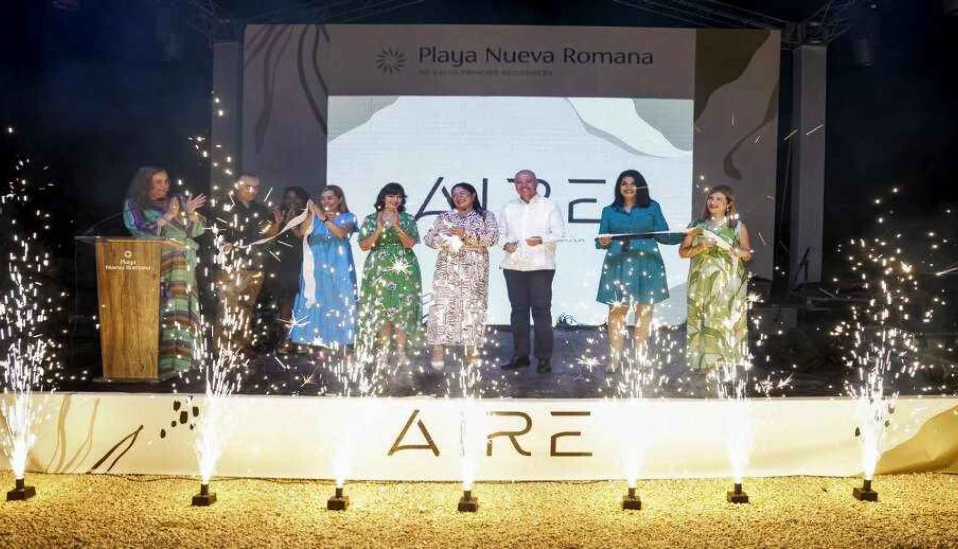 Playa Nueva Romana celebra la apertura de AIRE