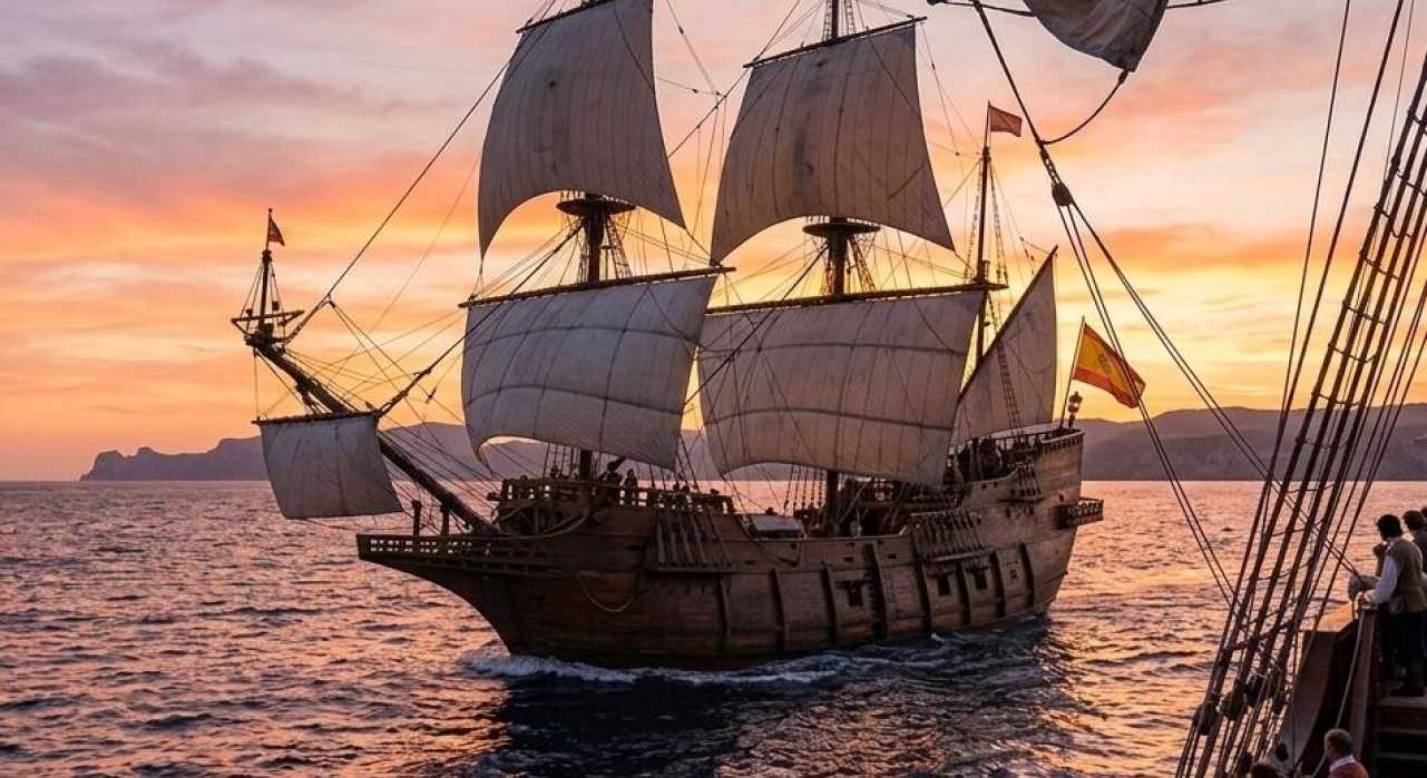 El Galeón Andalucía: un viaje romántico a la historia y los mares
