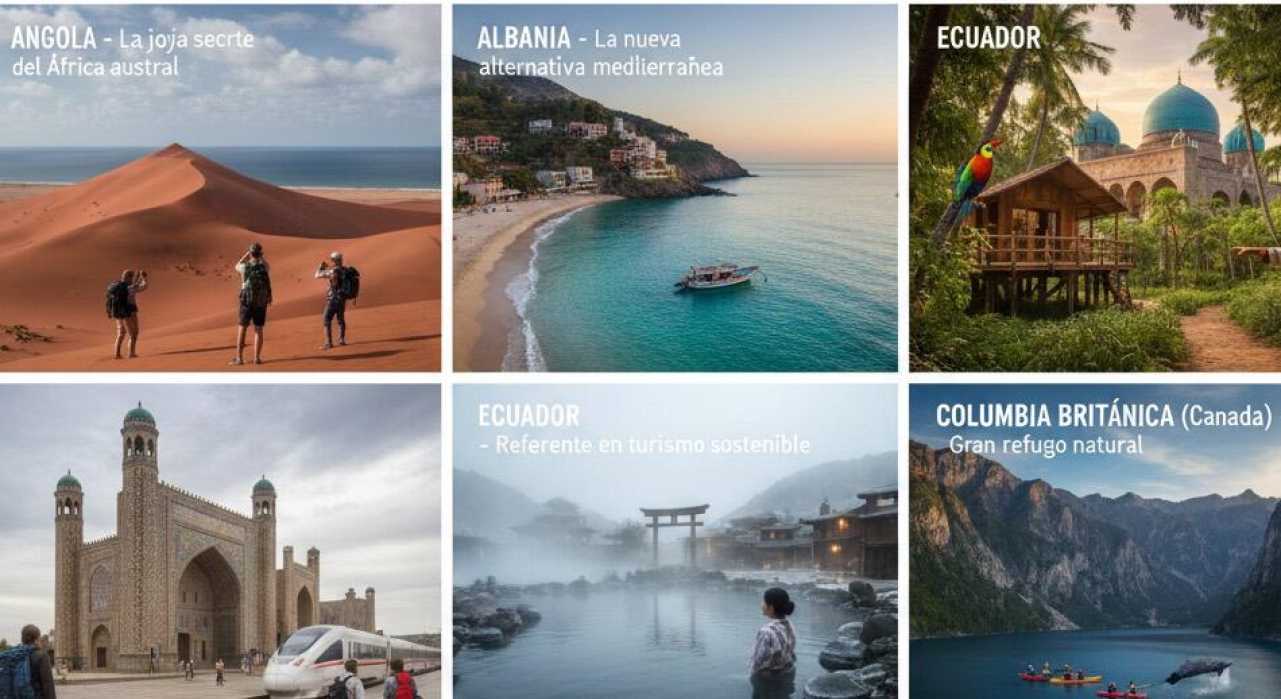 Los destinos que explotarán en 2026: viajar antes que todos los demás