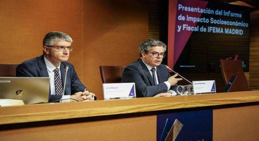 La actividad de IFEMA MADRID genera 5.779 millones de euros en la economía de Madrid y contribuye a mantener 47.691 empleos
