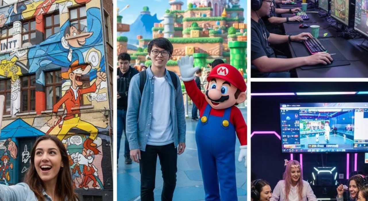 Turismo de cómic y videojuegos: explorando mundos que cobran vida