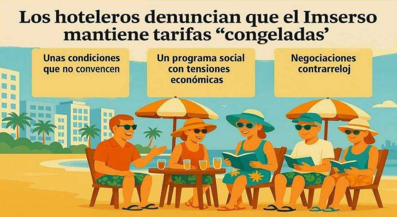 Los hoteleros: el Imserso no da para gastos