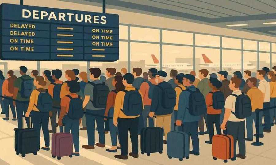 La Mesa de Turismo de España denuncia el colapso en el aeropuerto de Barajas