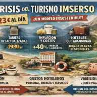 Comer, dormir y sostener el turismo por 23 euros: la rebelión silenciosa contra el Imserso
