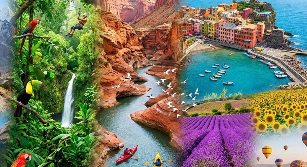 Viajes extraordinarios por el mundo: naturaleza, colores y aventuras únicas