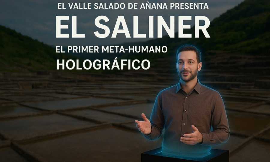 Cuando la historia cobra vida: “El Saliner”, el holograma que habla con los visitantes
