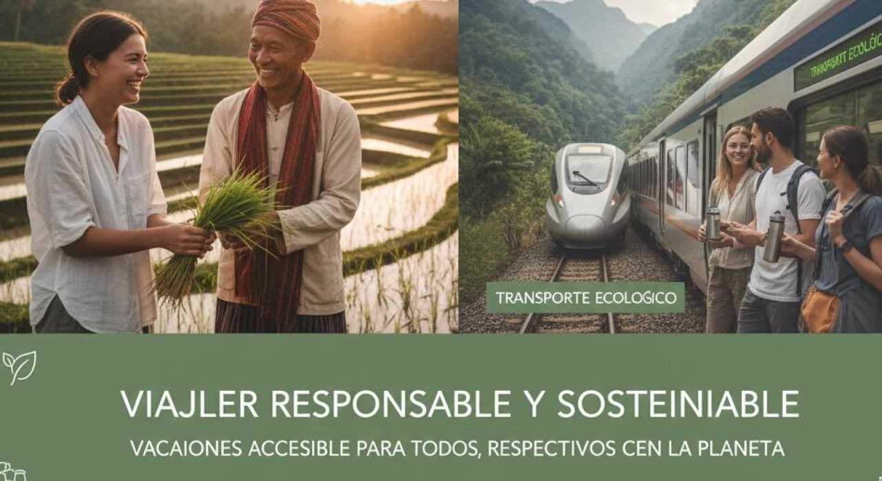 Viajar responsable y sostenible: vacaciones accesibles para todos, respetuosas con el planet