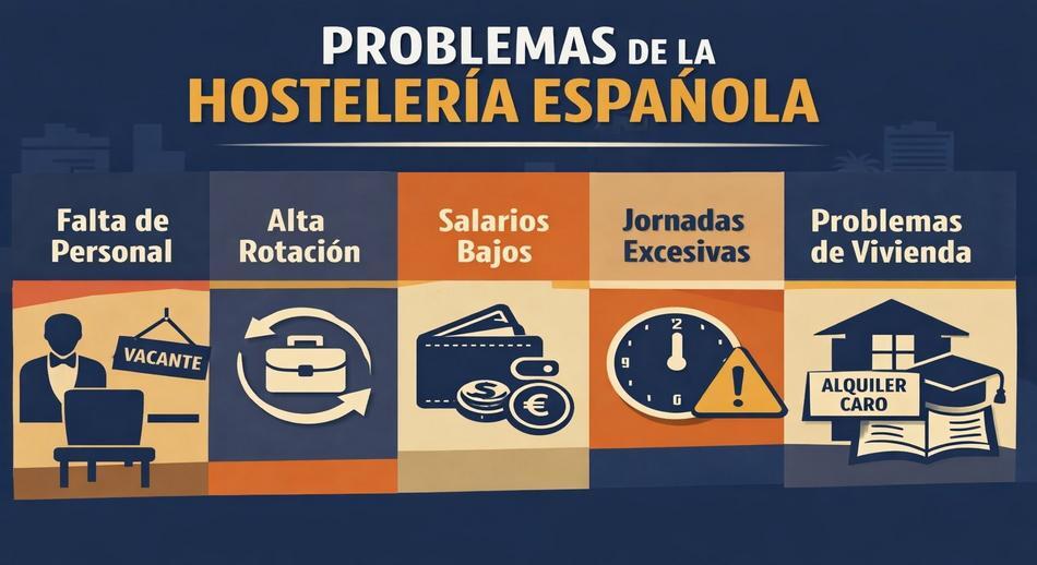 La gran paradoja de la hostelería española: hoteles llenos, inversiones récord y falta de trabajadores