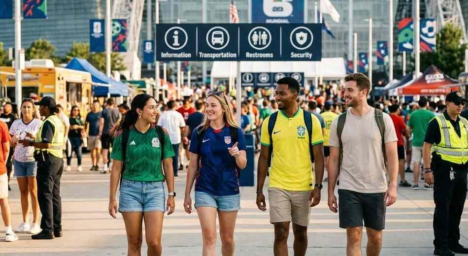 Mundial 2026 en Estados Unidos: lo que los turistas deben saber sobre normas, seguridad y comportamiento cultural